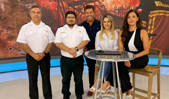 CUERPO DE BOMBEROS DE ÑUÑOA EN LOS MEDIOS DE COMUNICACIÓN